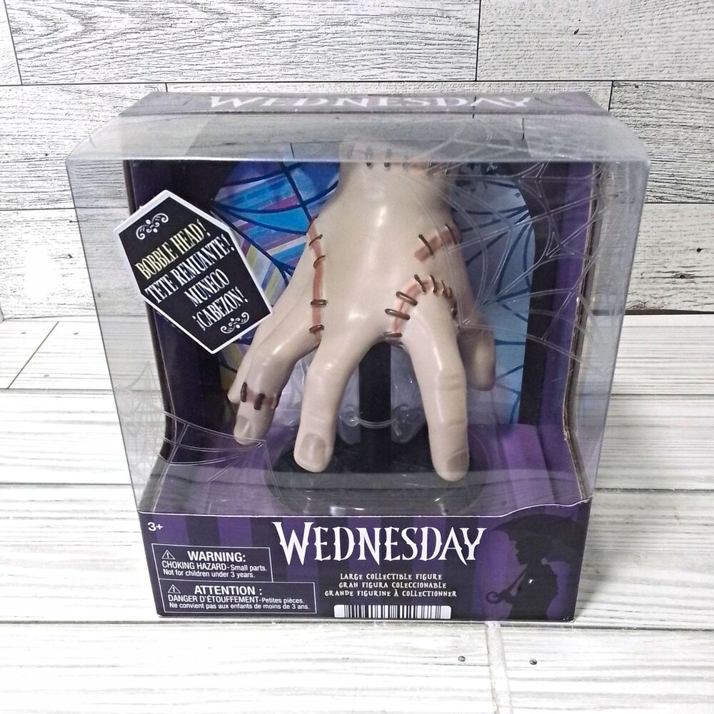 Just Play Wednesday Thing Bobblehead Figure